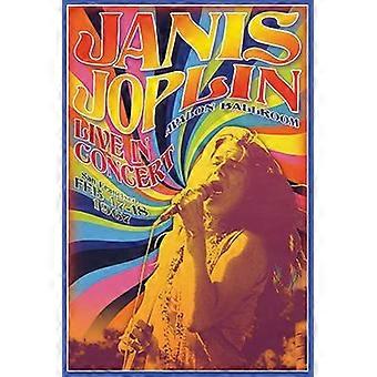 JANIS JOPLIN - LIVE IN CONCERT Quebra-cabeça de madeira - ROCK CLÁSSICO - A1022