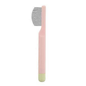 Peigne pour les yeux des chiens : Brosse en acier inoxydable pour enlever les taches lacrymales des chats - Peigne pour les yeux des chatons - Brosse de toilettage facial pour petits animaux - Brosse anti-puces pour chiots