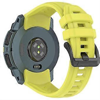 22mm Silicone Strap compatible with Garmin Instinct 3 Solar/Instinct 3 AMOLED 45mm Replacement Watch Band