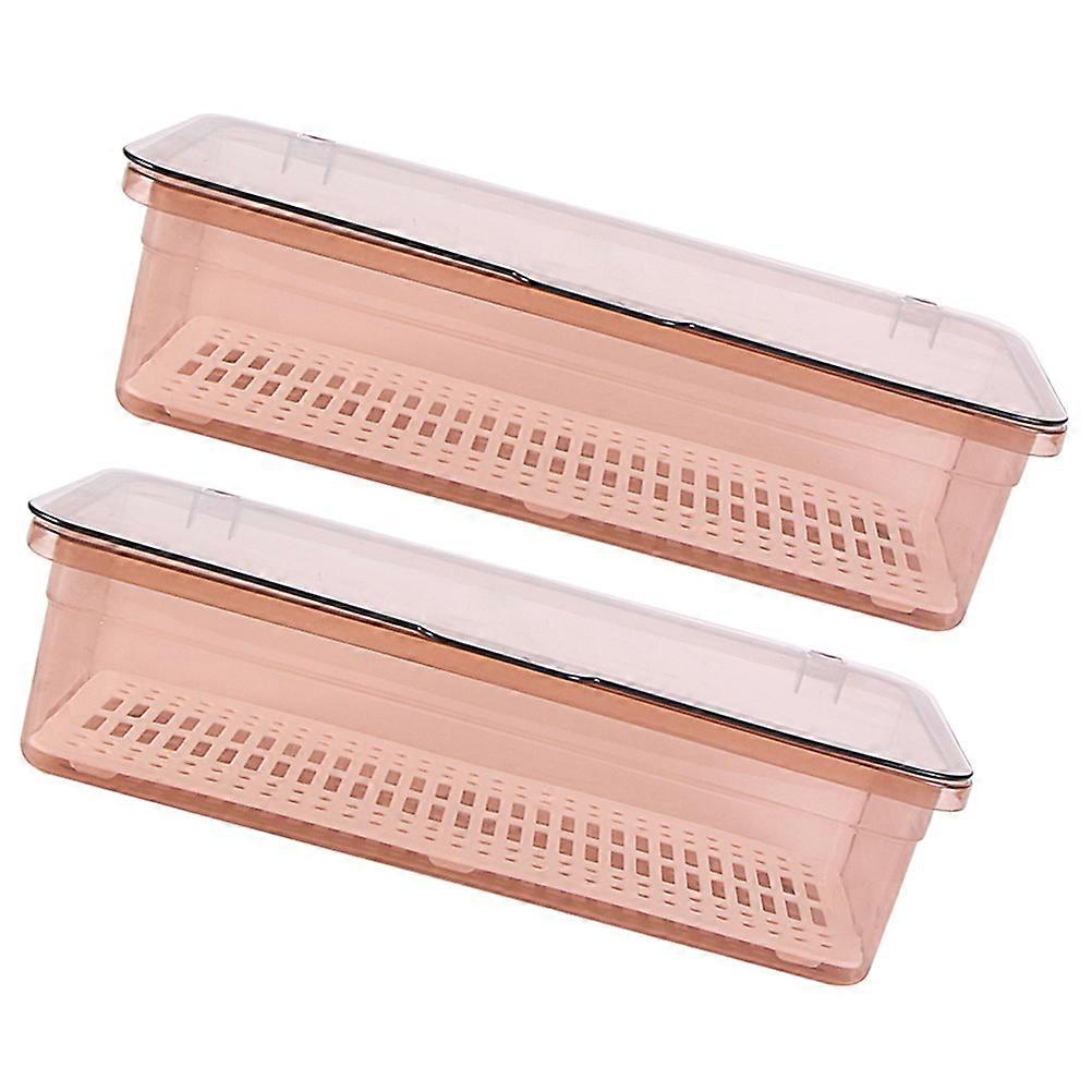 Utensil Container Flatware Tray for Storage 2Pcs Kitchen Organizer