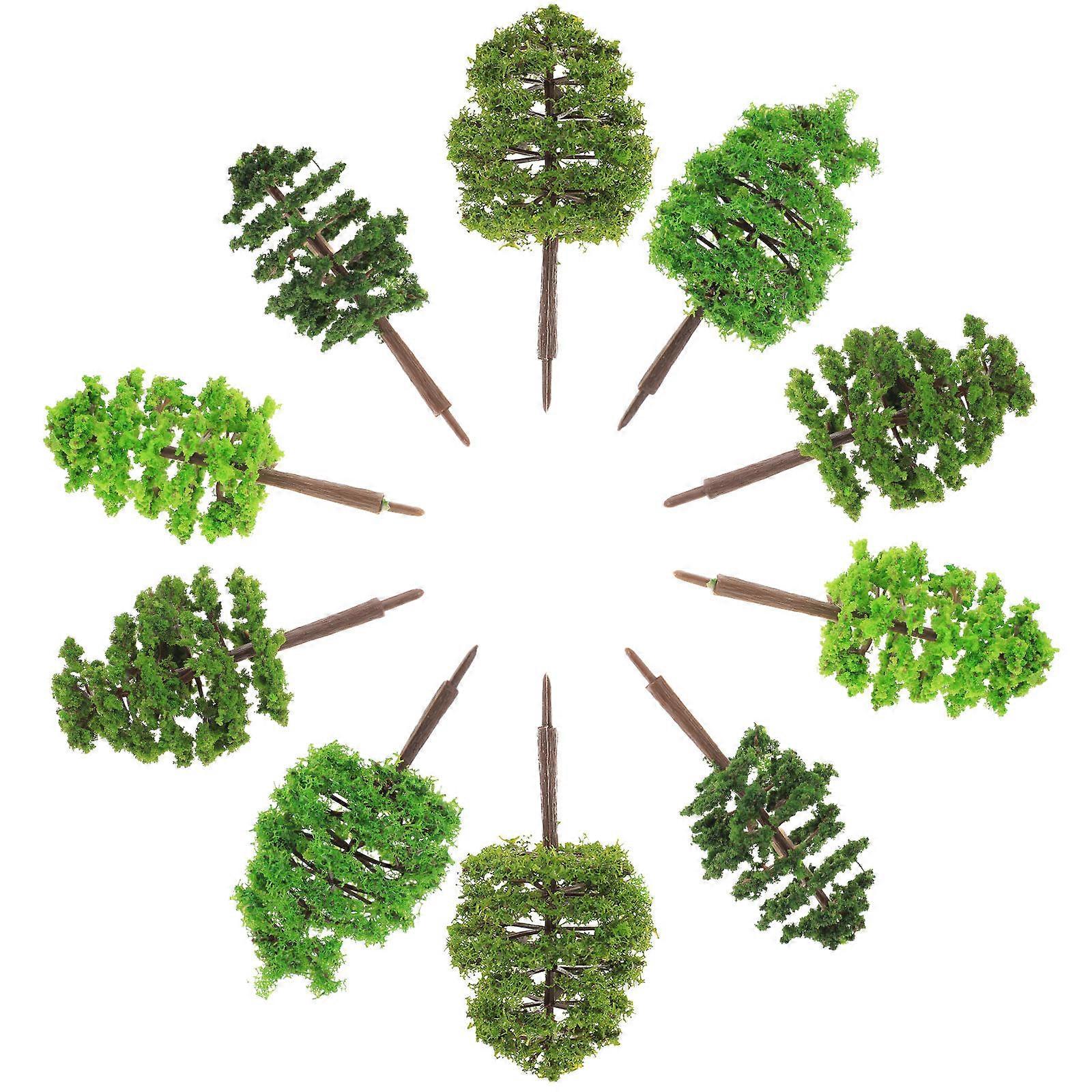 Artificial Tree Model for Decor 30Pcs DIY Sand Table Simulation Trees