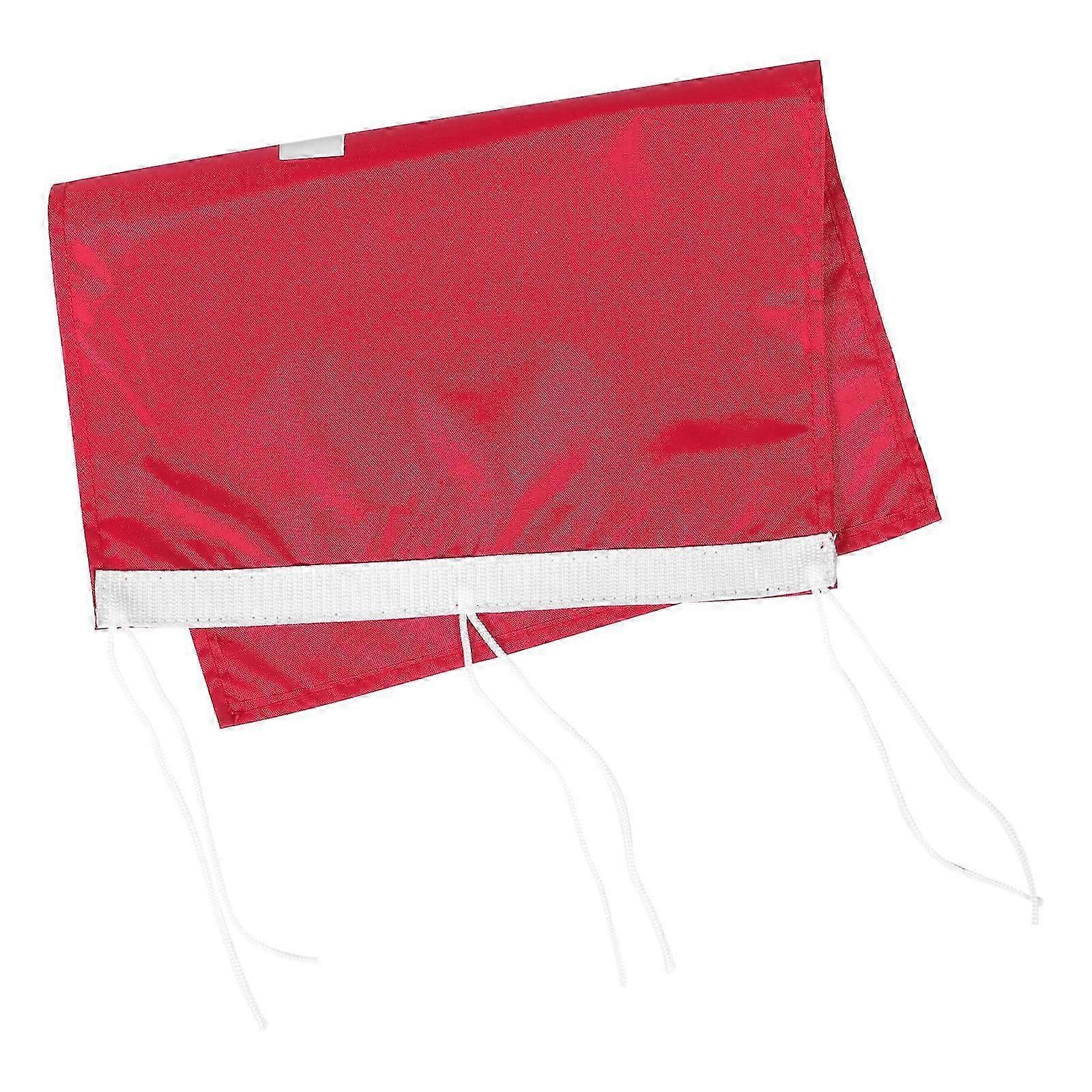 Golfing Flag Training Prop for Practice with 4Pcs Red Flags for Golf