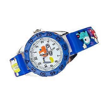 Kids Excavator Quartz Wristwatch Cartoon Watch for Kids 1Pcs Durable Silicone