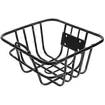 Cesta de bicicleta multifunción Conveniente canasta delantera Hierro Cesta de montar Accesorio de bicicleta