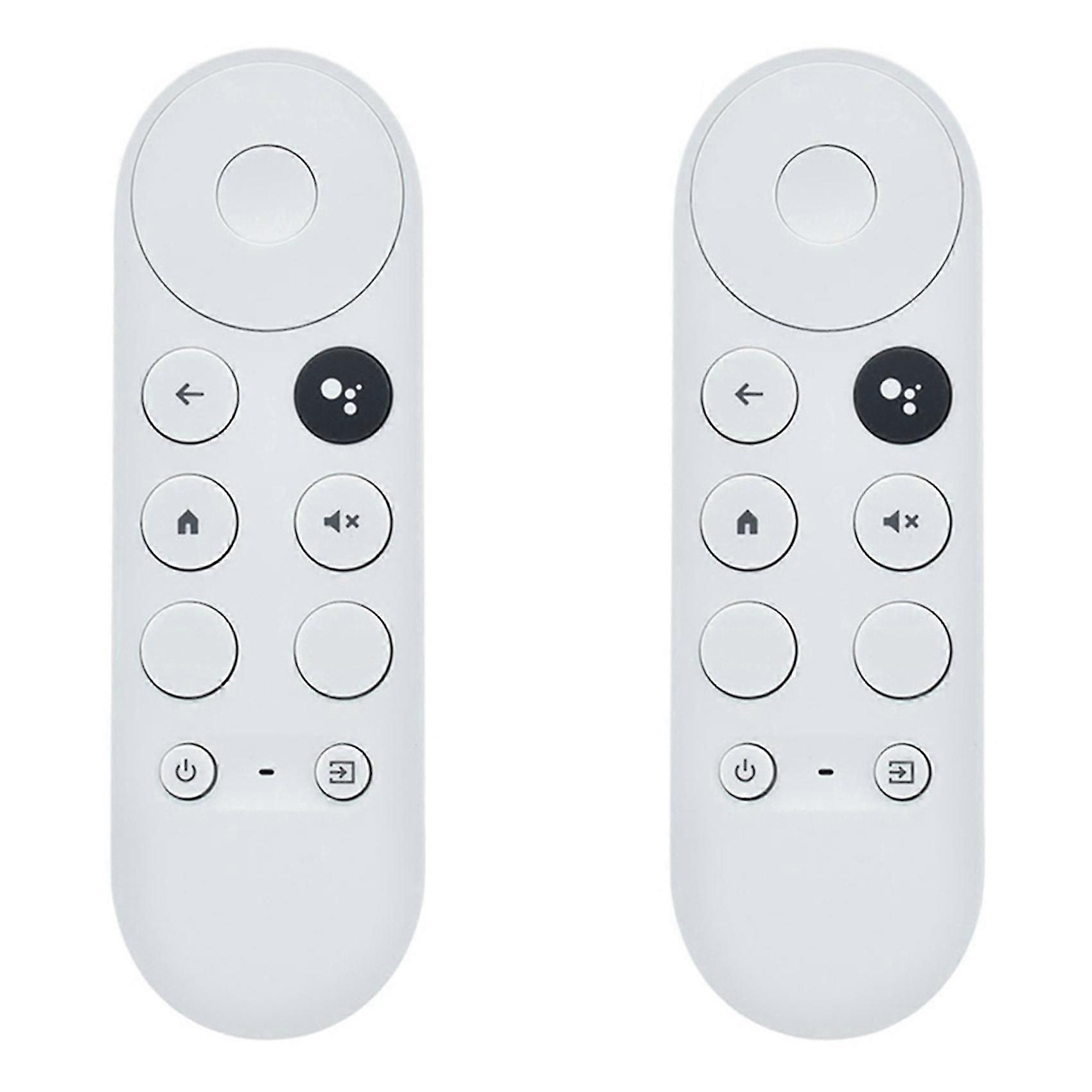 Lot de 2 télécommandes Bluetooth infrarouges de remplacement G9N9N pour Google TV et Google Chromecast 2020 W3JD
