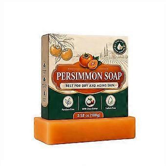 Hur man eliminerar mogen kroppslukt Persimmon Odor Control-tvål för seniorer och torr hud Djuprengörande uppfriskande 100 g