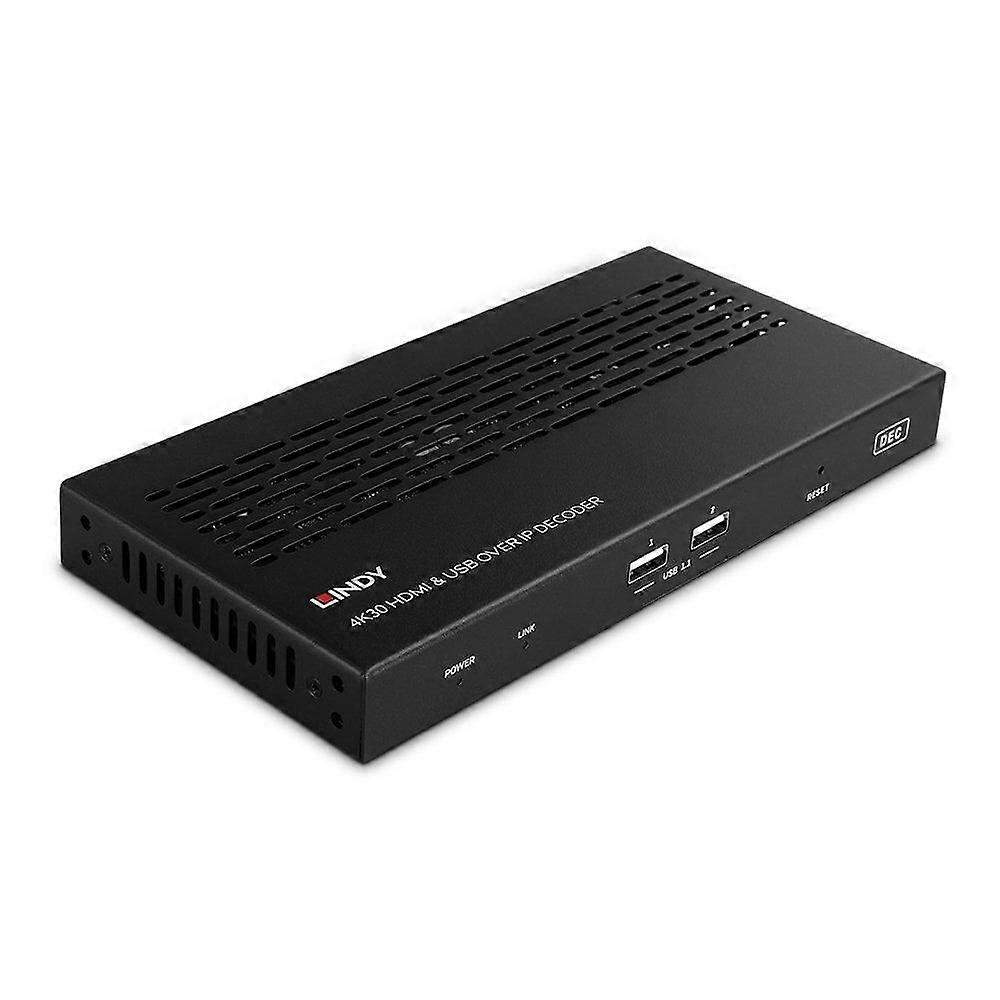 Lindy 4K30 HDMI and USB over IP System - Decoder