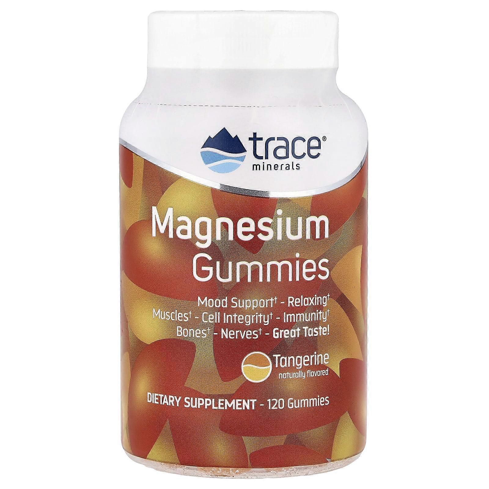 Trace, Magnesium Gummies, Tangerine, 120 Gummies