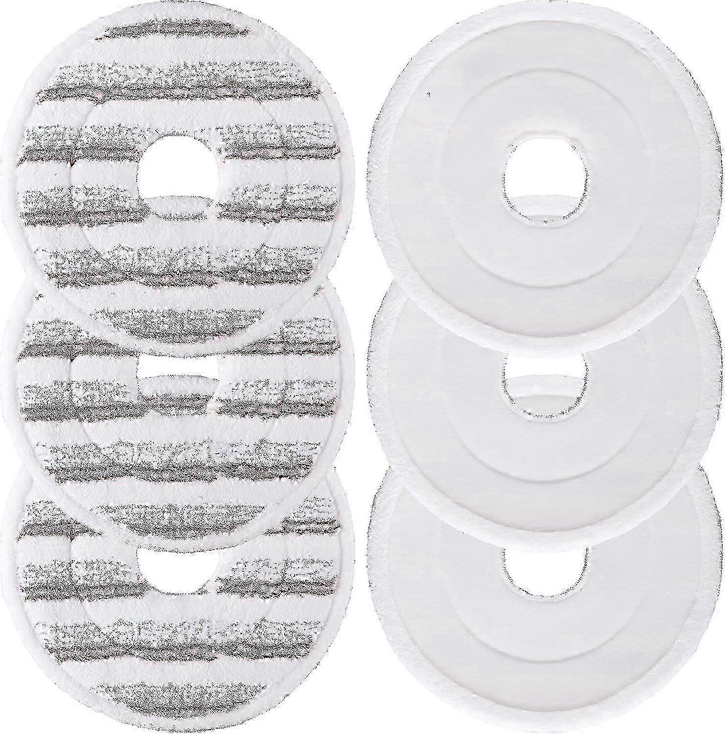 Spin mop head replacement compatible with Vileda - 3pcs reusable refills