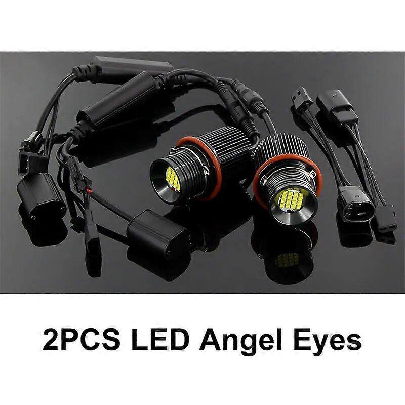 2pcs Canbus White Angle Eyes Led Marker Halo Ring Light Bulb For E39 E53 X5 E60 E61 E63 E64 E65 E66 E83 X3 Super Bright