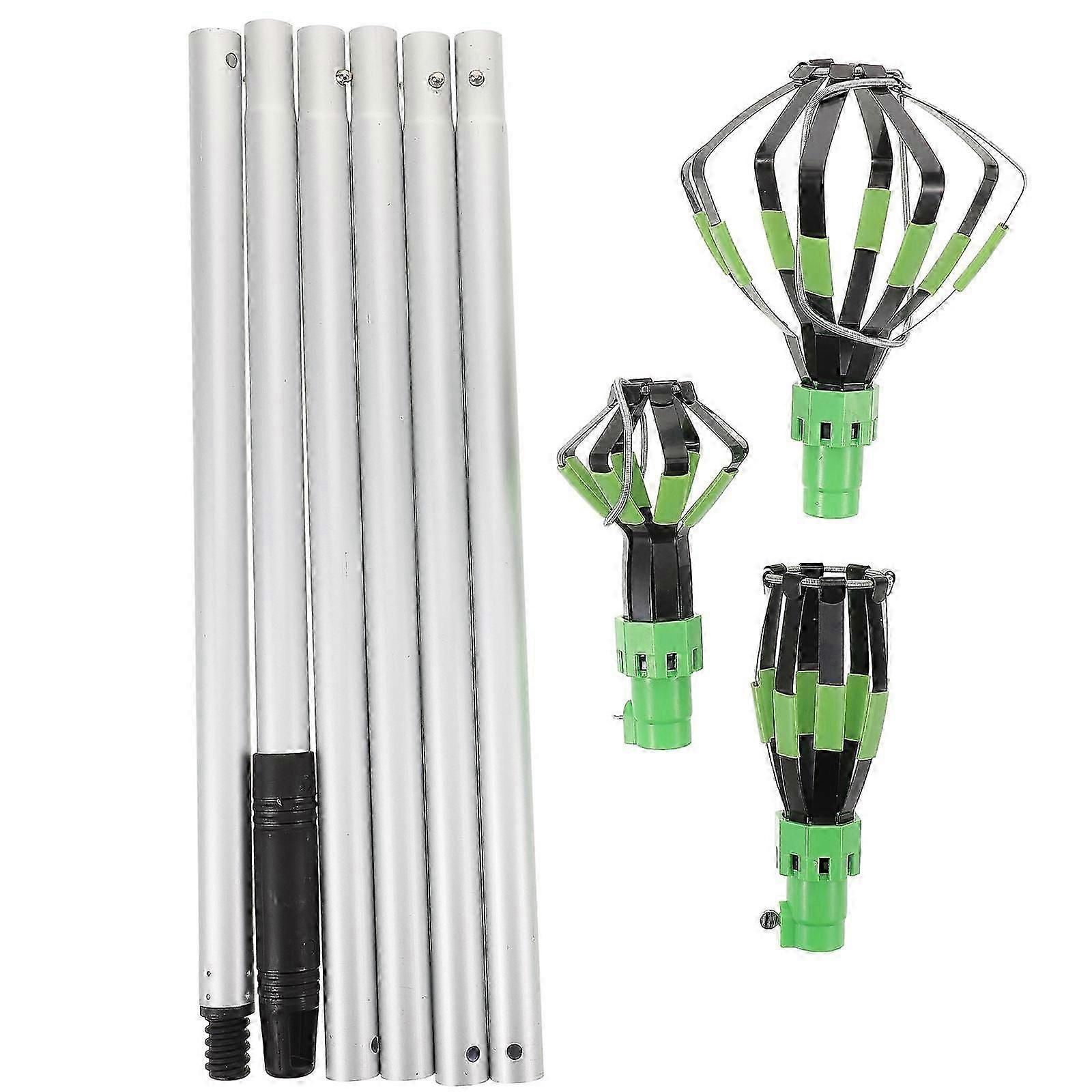 High Ceiling Light Bulb Changer for Home Use with Adjustable Rods 1Set
