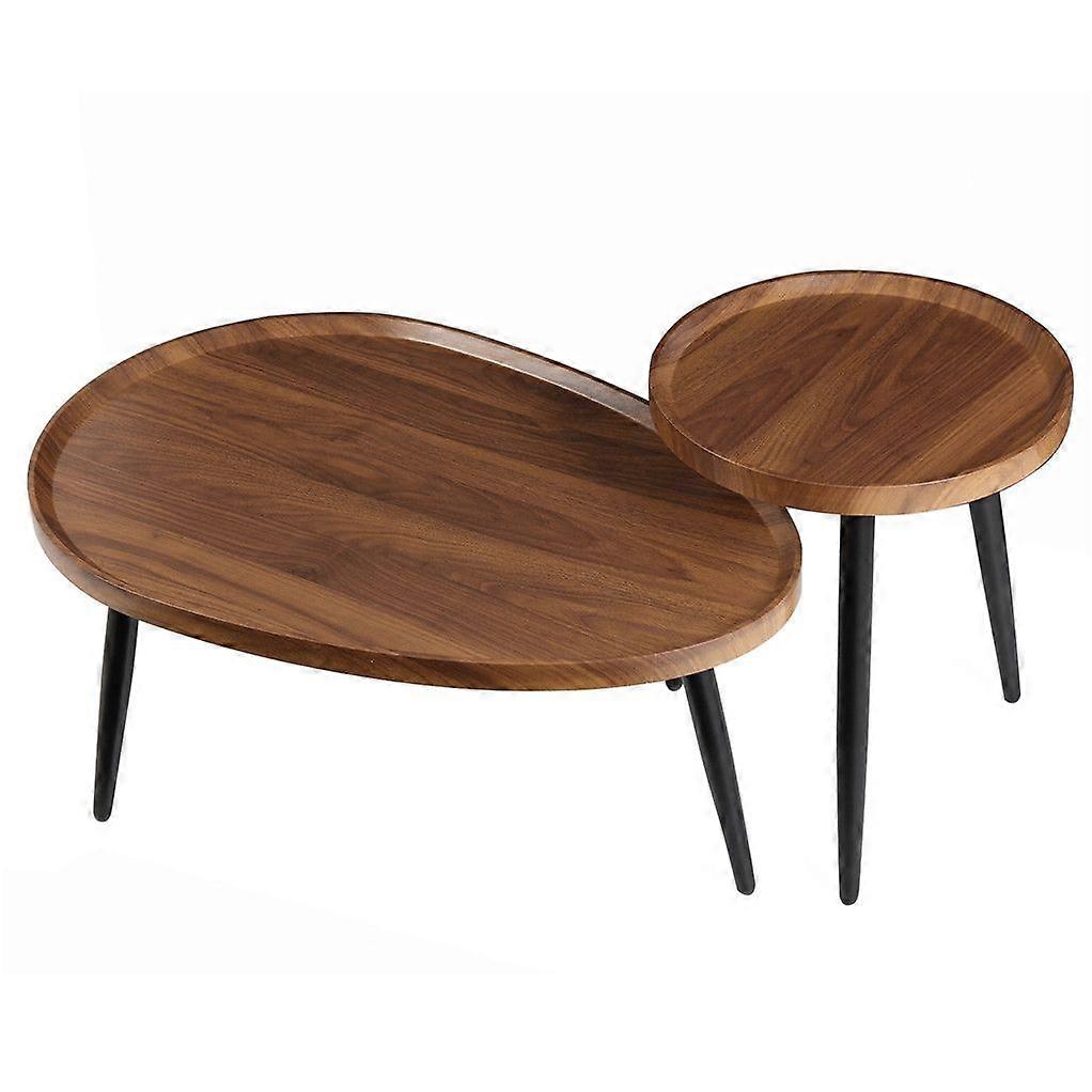 Industrial Nesting Couchtisch Sofa Side End Table Set