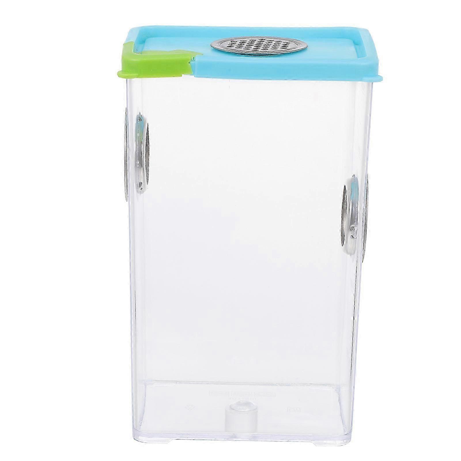 Transparent Reptile Breeding Box | Durable Plastic for Pet Use