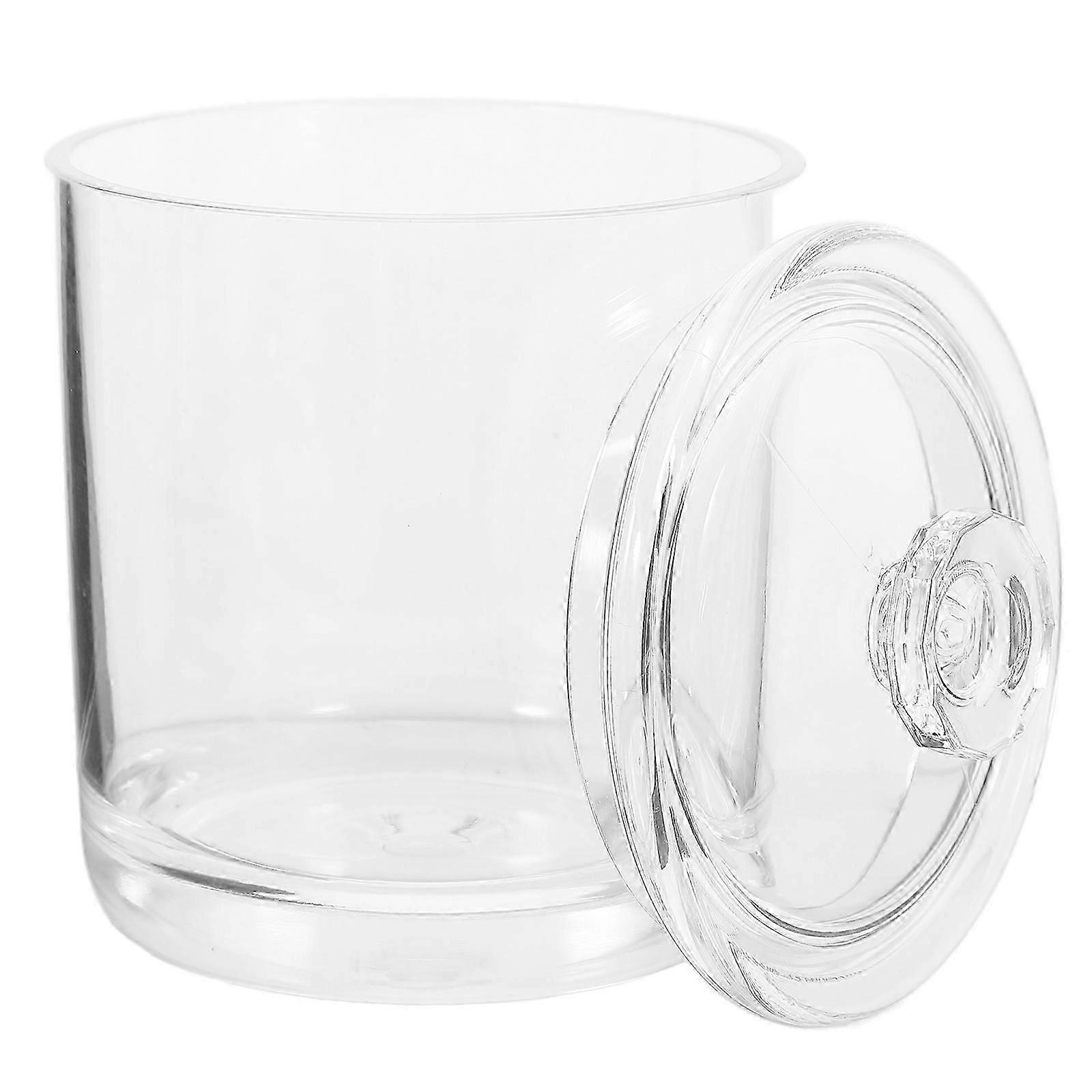 Transparent Acrylic Storage Jar Tea Container for Kitchen Use
