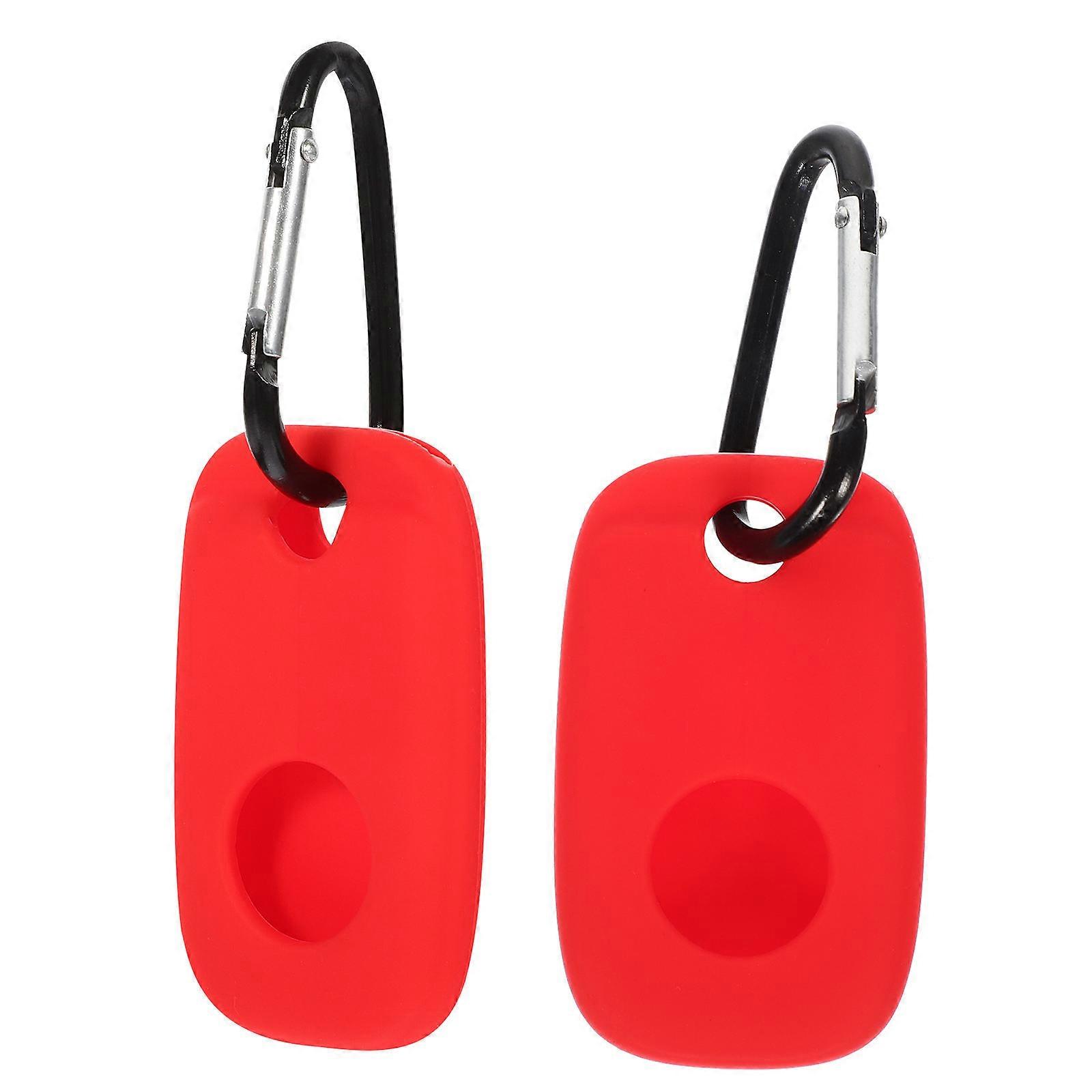 Tracker Protection Red Silicone Covers 2Pcs Compatible with Tile Pro