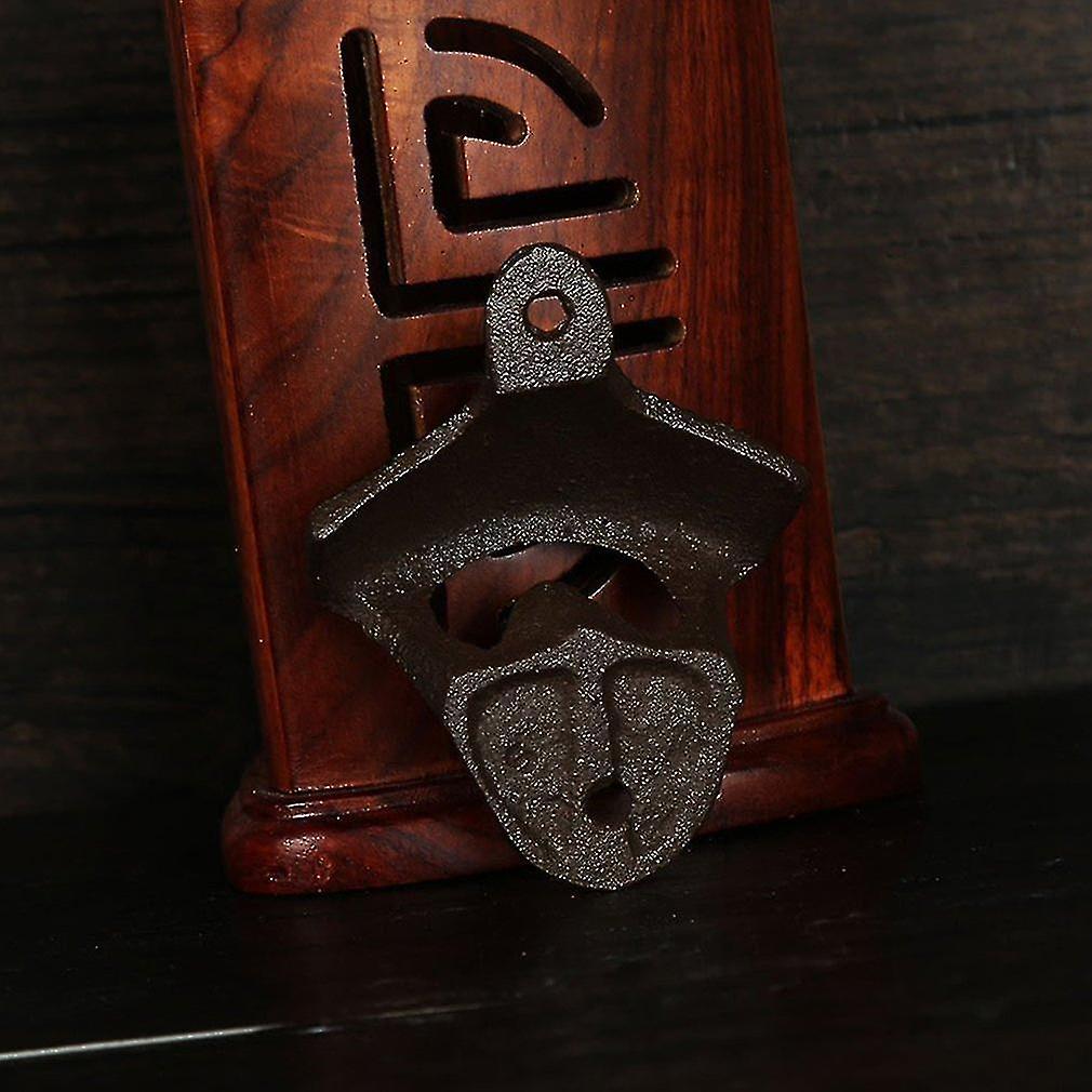 Vintage Antique Style Bar Pub Beer Soda Top Bottle Opener Wall Mount