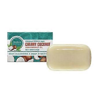 Coconut Bath Soap, Gentle And Delicate Nourishing And Hydrating Skin Clean And Comfortable Clean Body Bath Soap