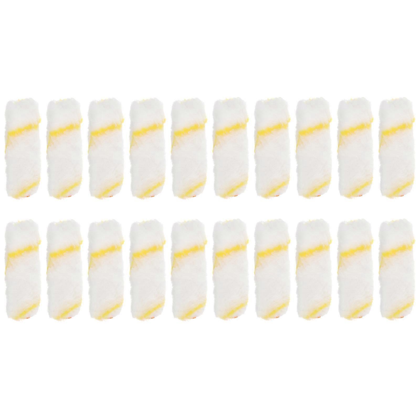 Paint Roller Sleeve Polyester Fast Work in Small Areas Users 20Pcs
