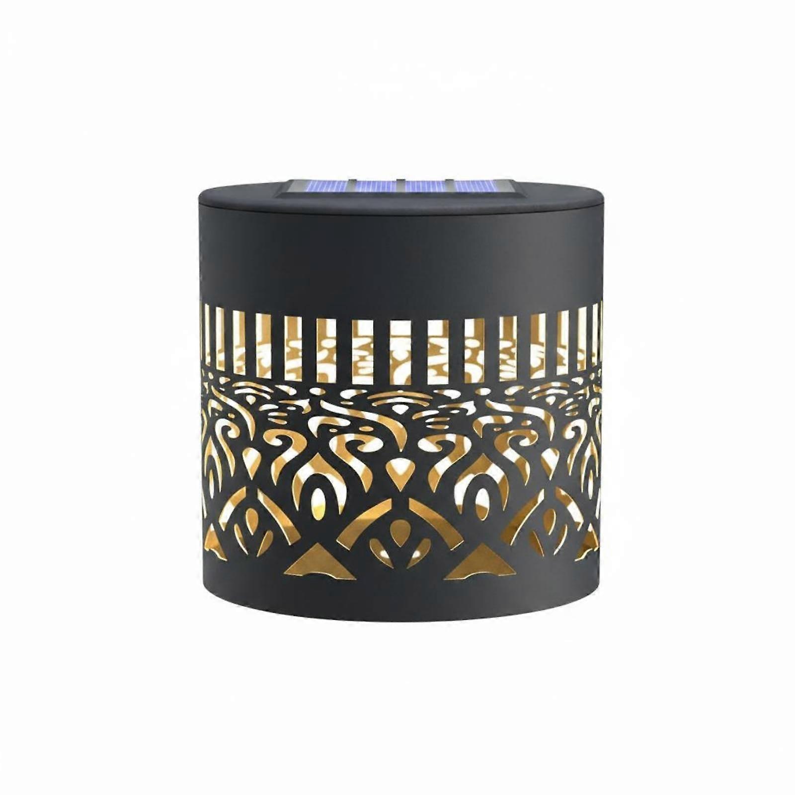 Mandala Wall Lantern Waterproof Solar-Powered Wall Lantern Decorative Pattern