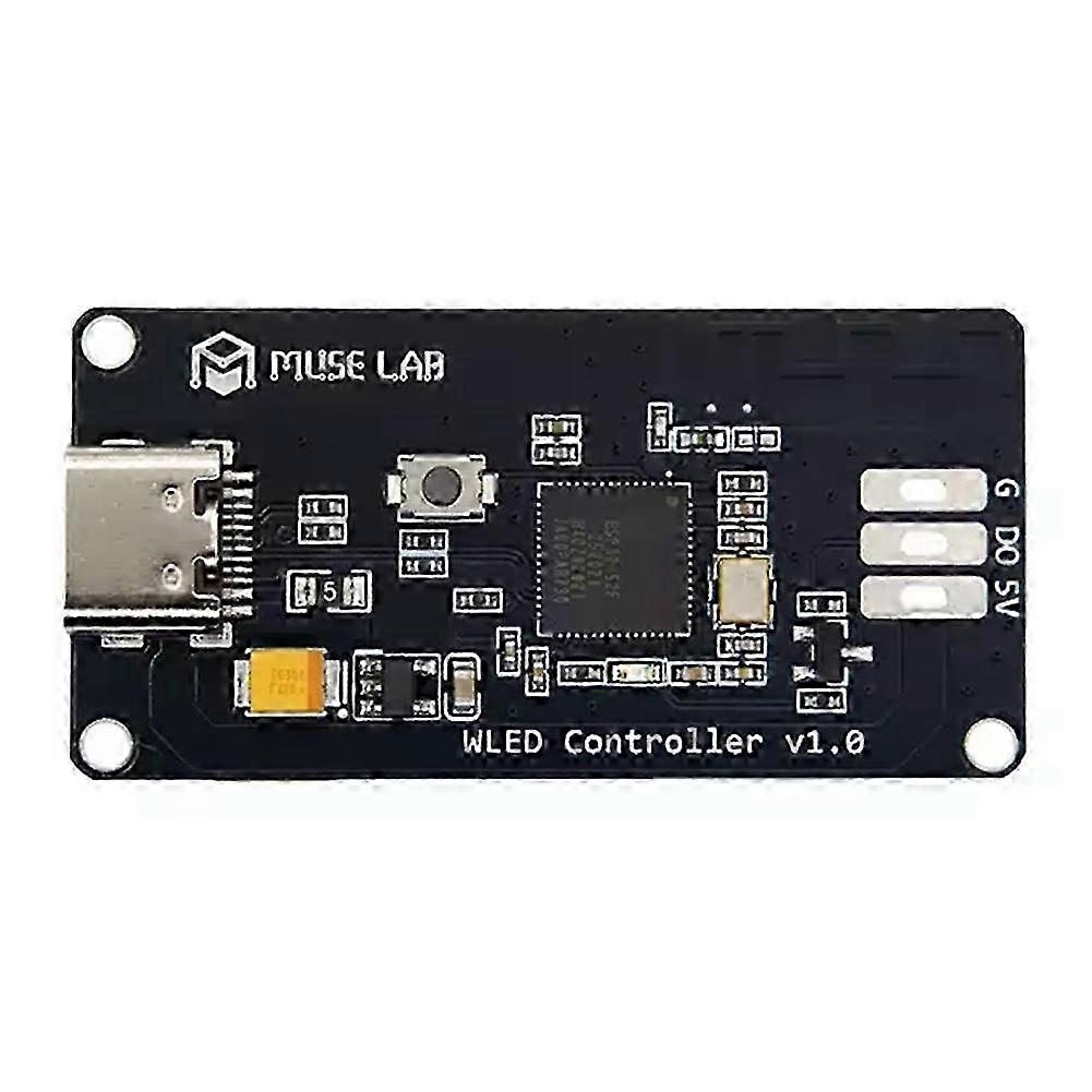 MuseLab Open-Source WLED Controller WS2812B Light Strip Controller RGB Full Color A