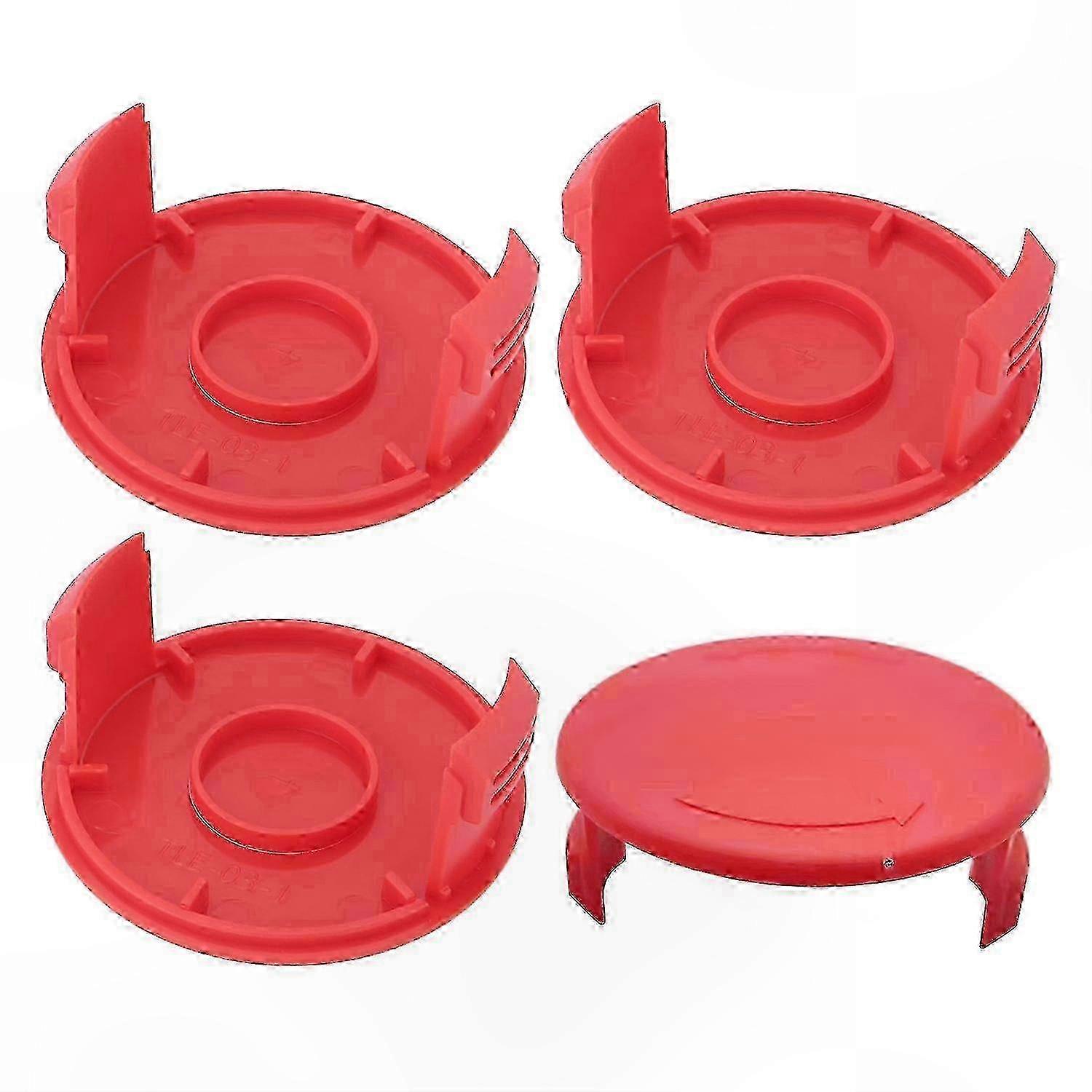 Einhell GE-CT 18/28 Li & TC Trimmer Spool Cap Replacement, 4-Pack