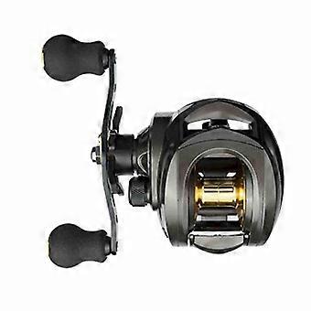 Moulinet de pêche casting, moulinet baitcasting 7.2:1 à grande vitesse avec frein magnétique, frein maximal de 8 kg, compatible gaucher