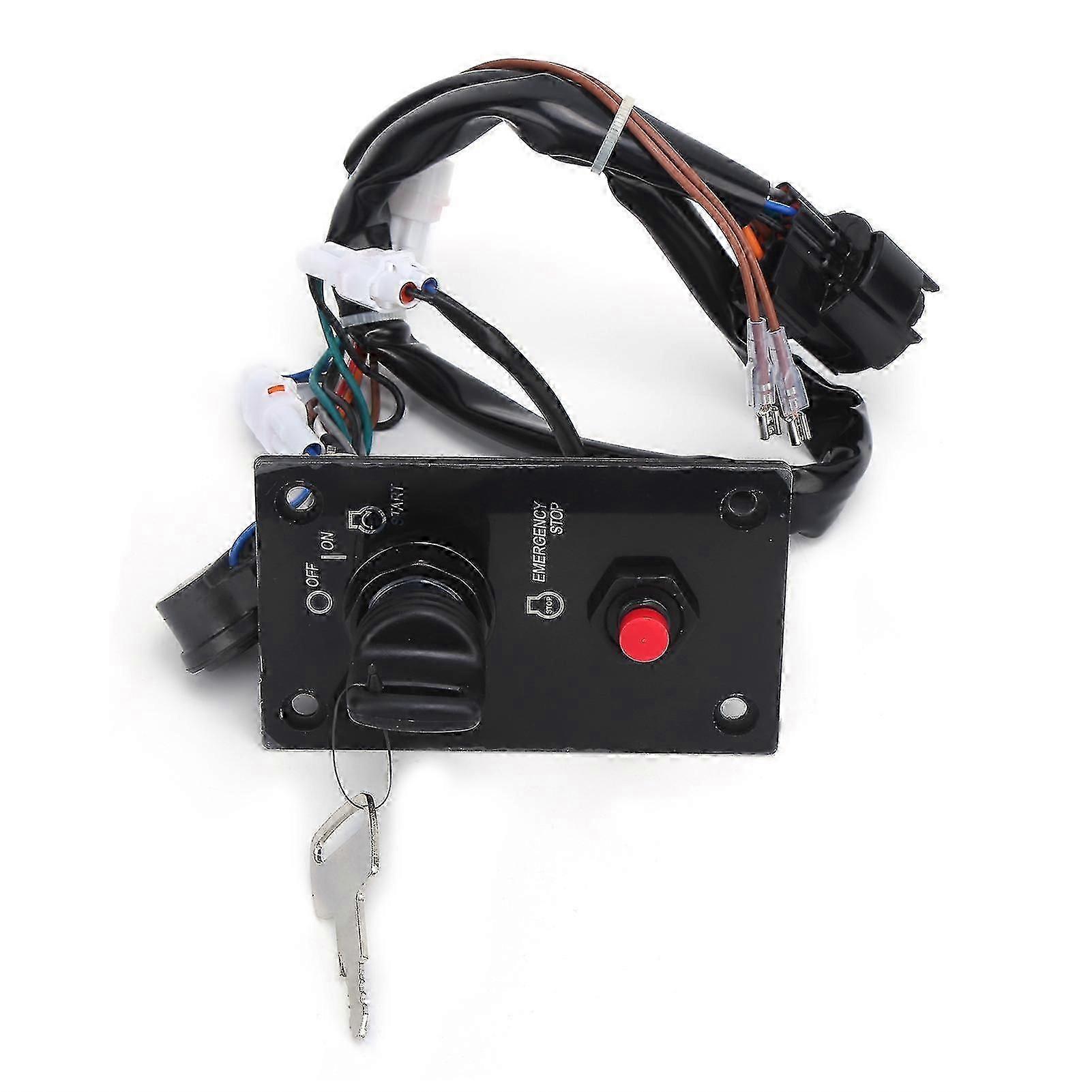 Suzuki Outboard Ignition Switch Panel, Single Key Included