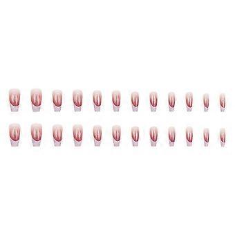 Ombre Blush Pink Press On Nails