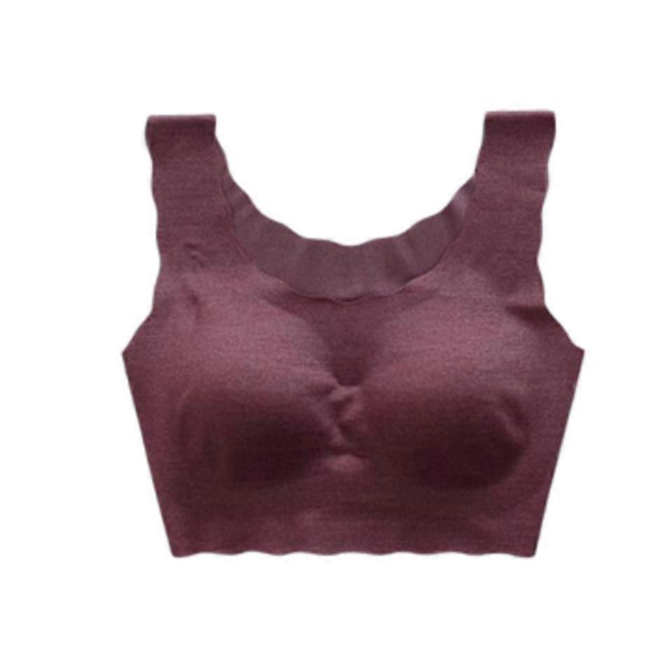 Seamless no sense top padded bra