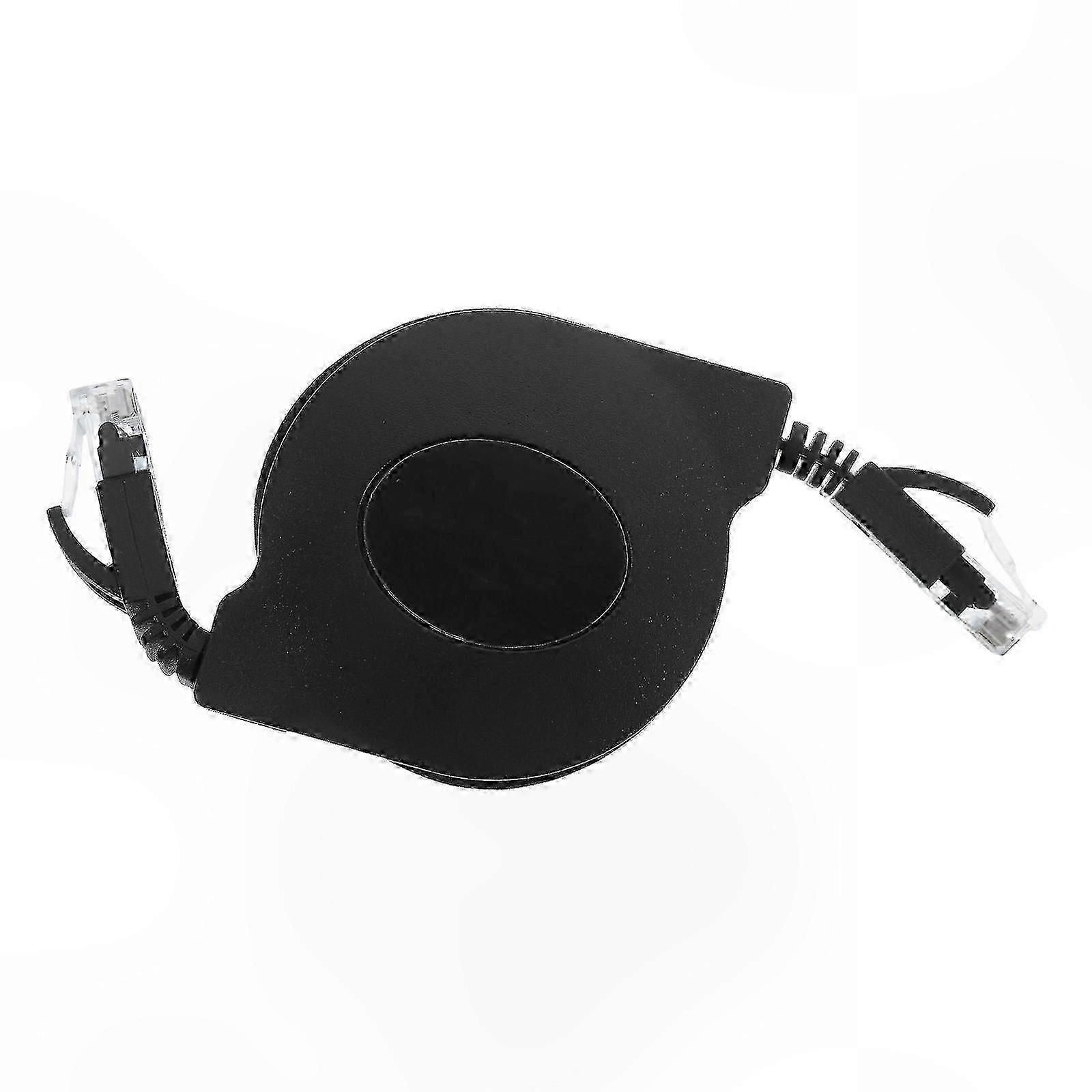 Flat Retractable Cat6 Cable compatible with Enhanced LAN Percompatible withmance