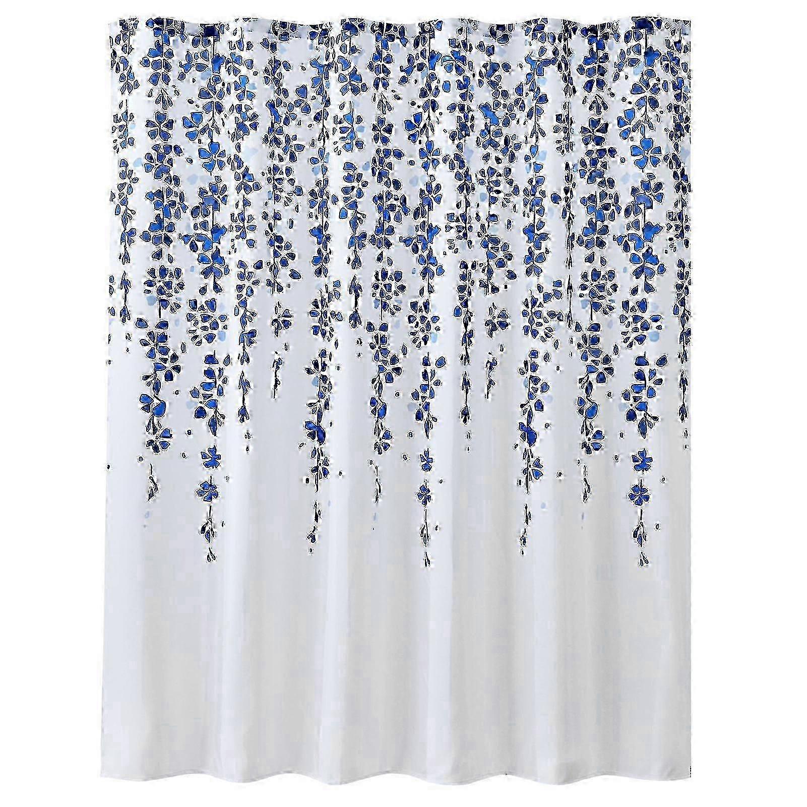 Floral Polyester Shower Curtain