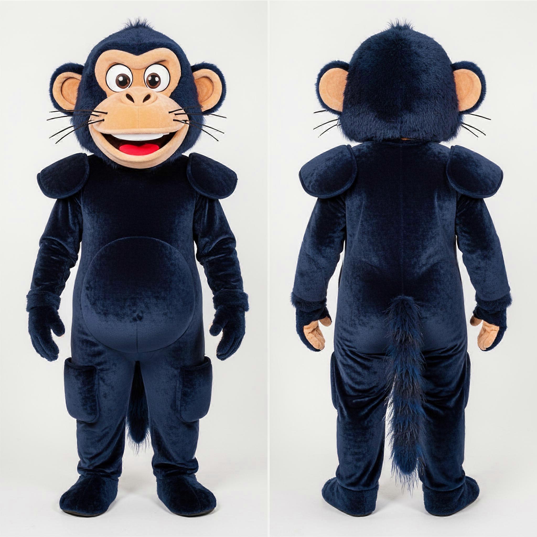MASTICOT Navy Playful Baboon Mascot