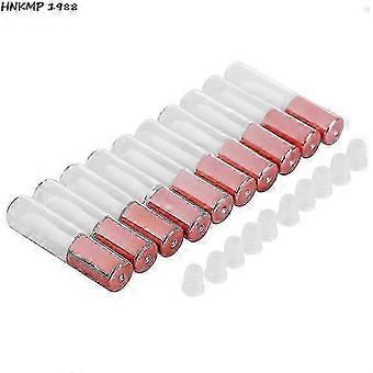 A 10pcs/lot Diy Lip Balm Tube Container With Cap Empty Lipstick Bottle Lipgloss Tube Cosmetic Sample Container