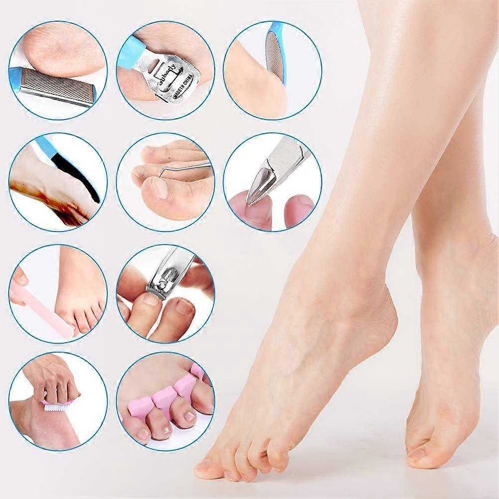 Rust-Resistant Multi-Functional Washable Pedicure Kit