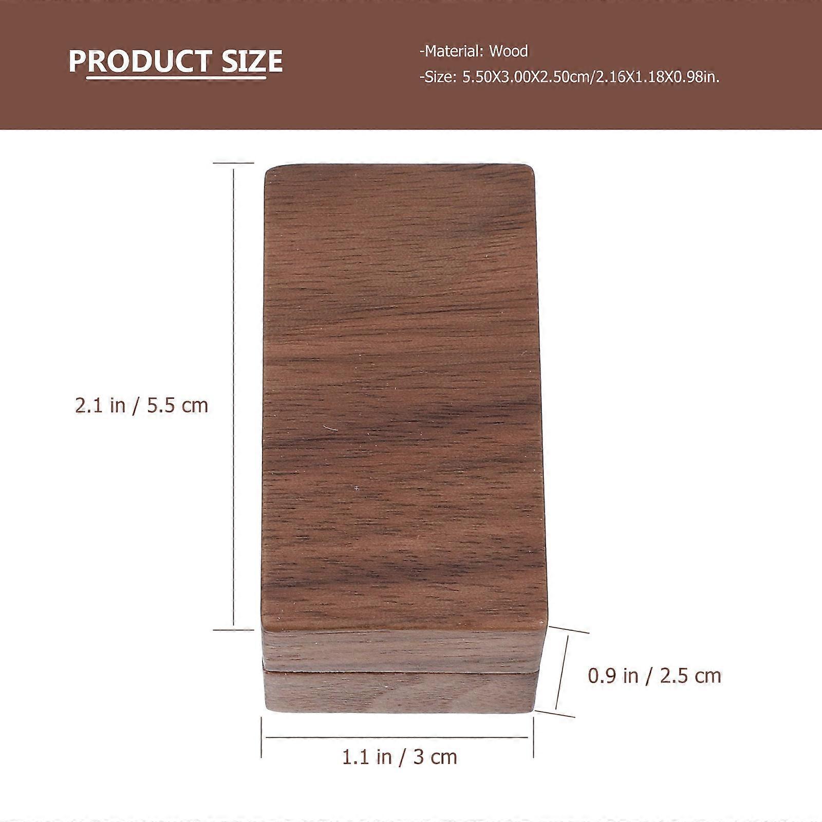 Wood Ring Case Engagement Proposal Ring Case for Storage Box