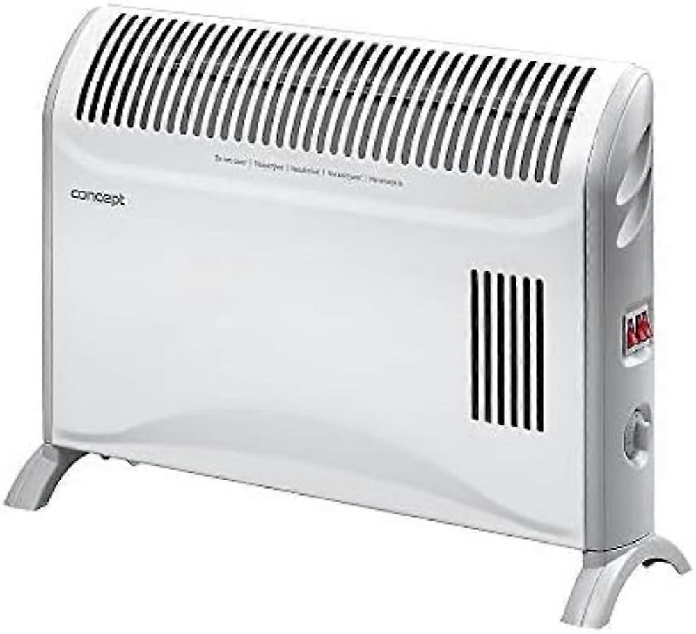 Convector met turbo-functie, 2000 W, wit
