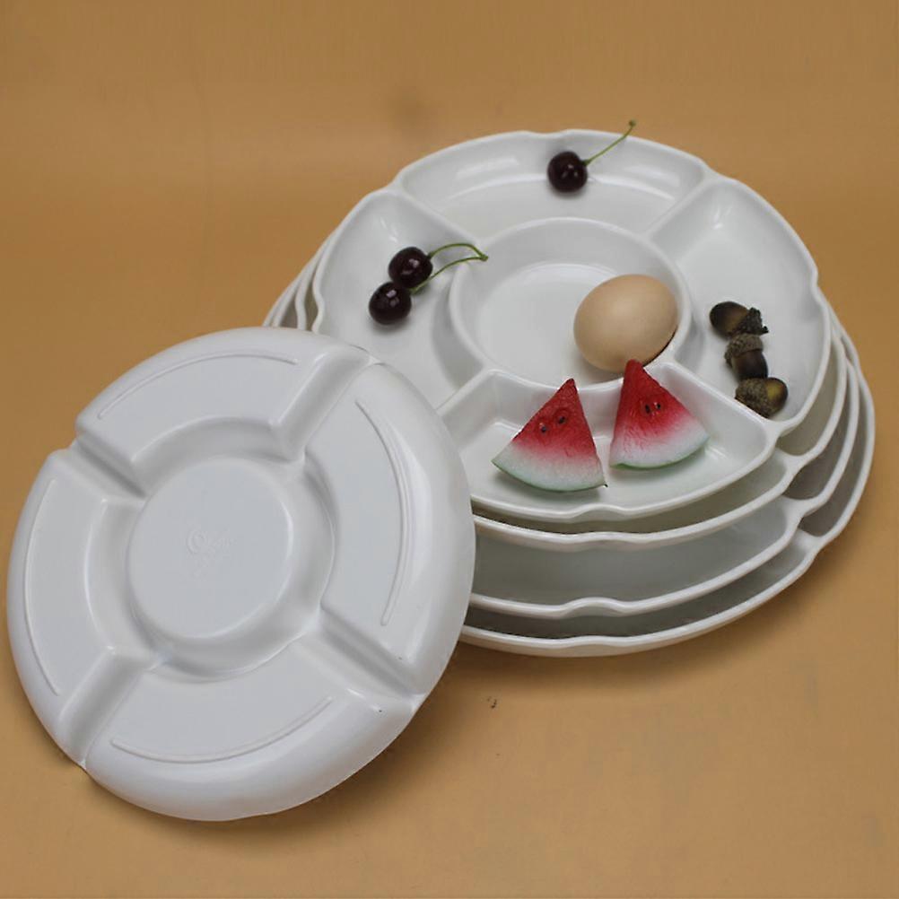 Snack Tray Divided Appetizer Serving Tray for Kitchen Use 4Pcs Set