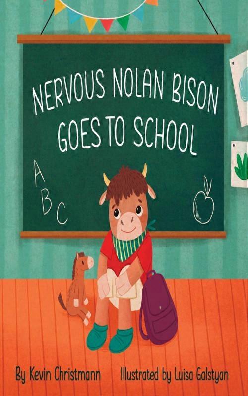 Nervous Nolan Bison Goes To School