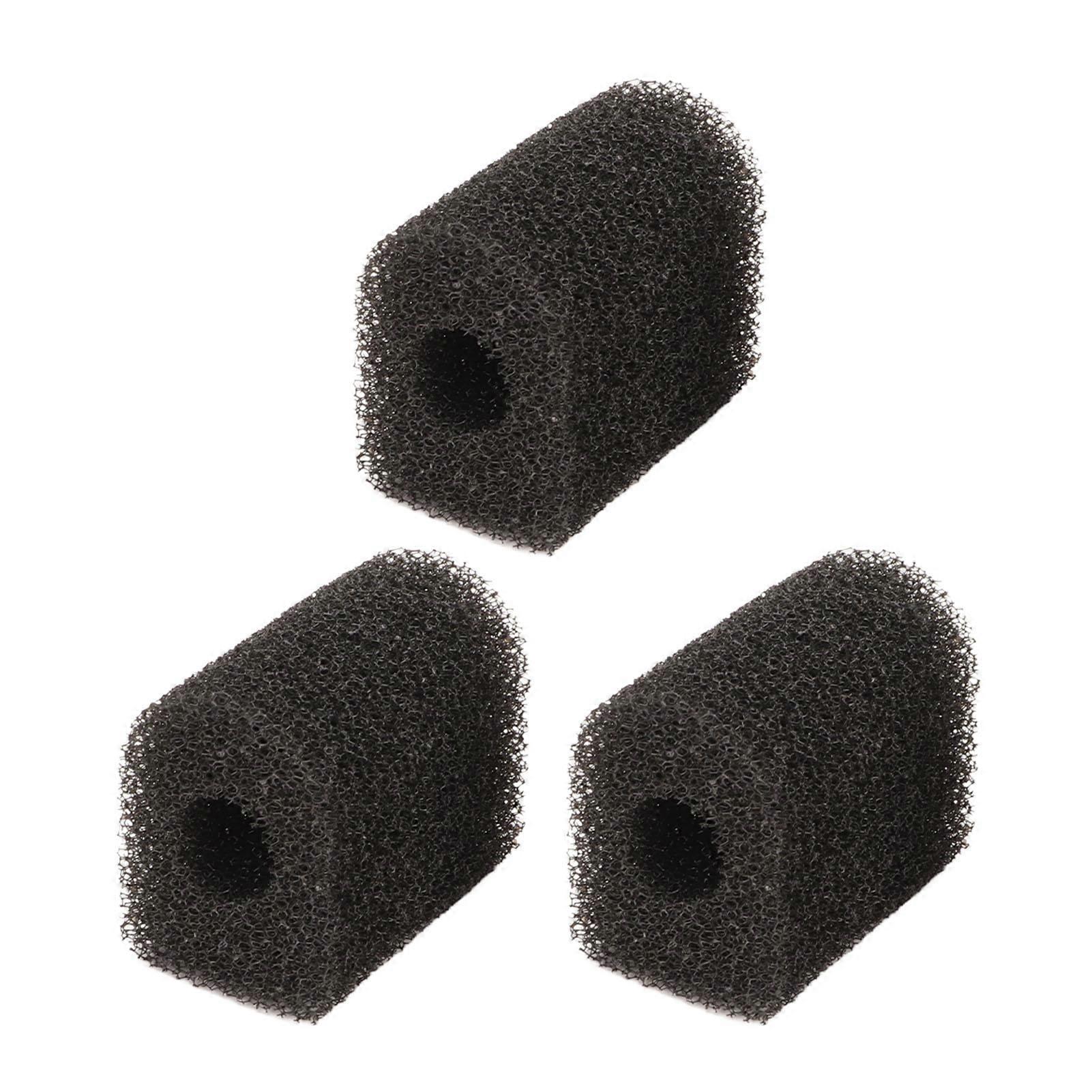 3Pcs Aquarium Filter Sponge Roll Efficient Filtration Prevent Clogging Safe Replacement Filter
