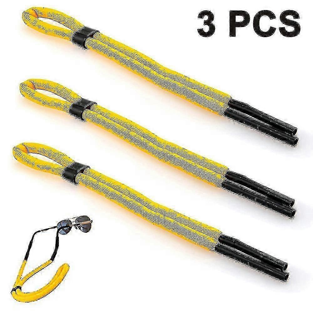 3 Pcs Floating Sunglass Strap Pack Glasses Float Eyewear Retainer