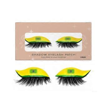 3-in-1 Brazil Flag False Lash Eyeshadow Patches