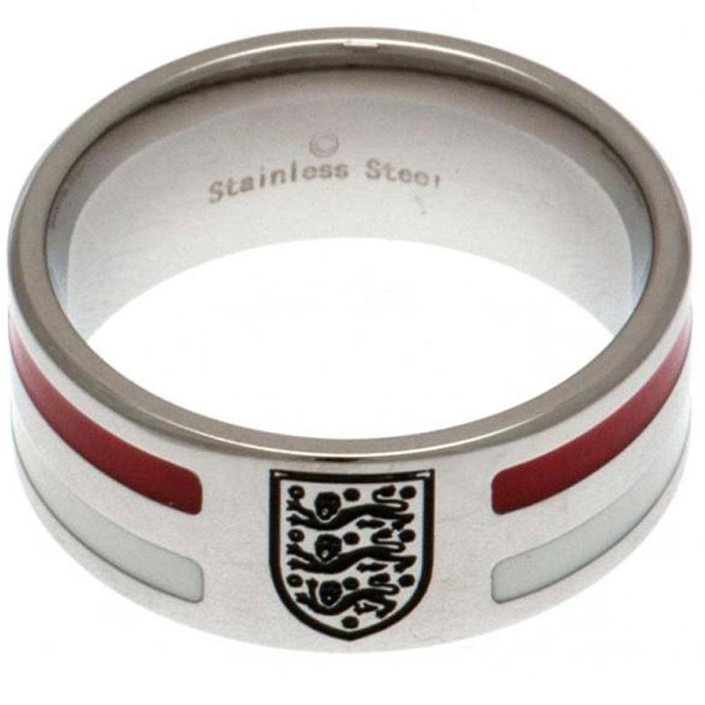 England Fa Colour Stripe Ring Large