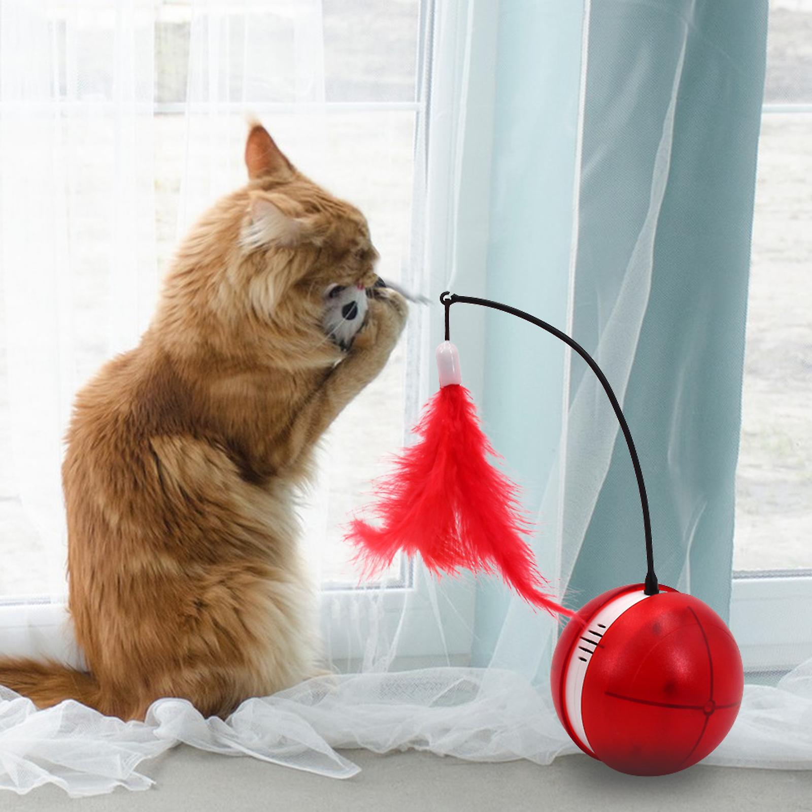 Automatic Rolling Cat Ball Interactive Smart Cat Toy Self-moving Kitten
