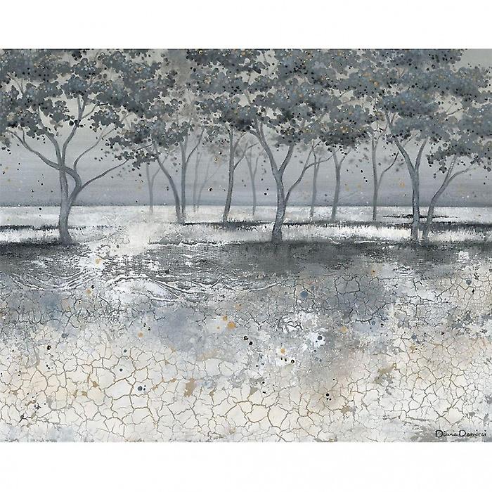 Diane Demirci Framed Canvas Print