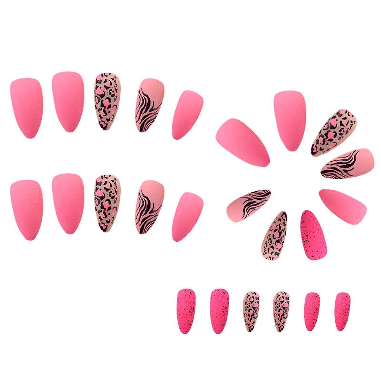 Multiple Pattern Press-on Nails Durable Full Cover False Nails