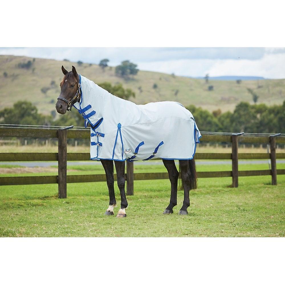 Weatherbeeta Comfitec 600d/mesh Ii Combo Neck - Silver/silver