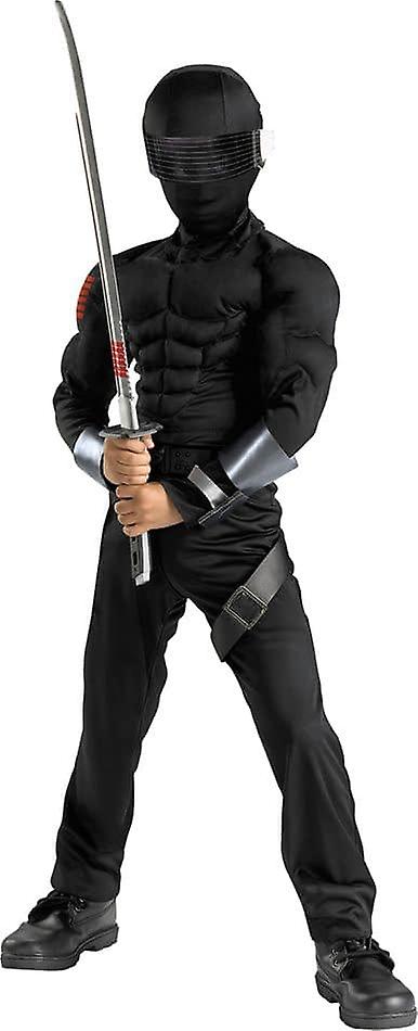 G.L.Joes Snake Eyes Muscle Child Costume