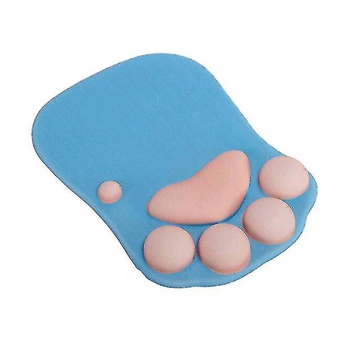 Catclaw Mousepad Silicone Pad Micemat Blue