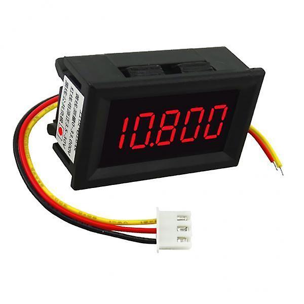 3xDC 3.5-30V Mini 5 Digit Digital LED Voltmeter Volt Meter Panel Car Red