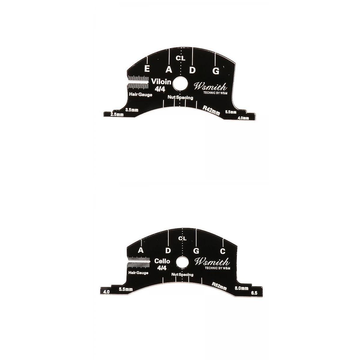 Violin Bridge Multifunctional Mold Template Repair Tool 4-4 Violin/Cello